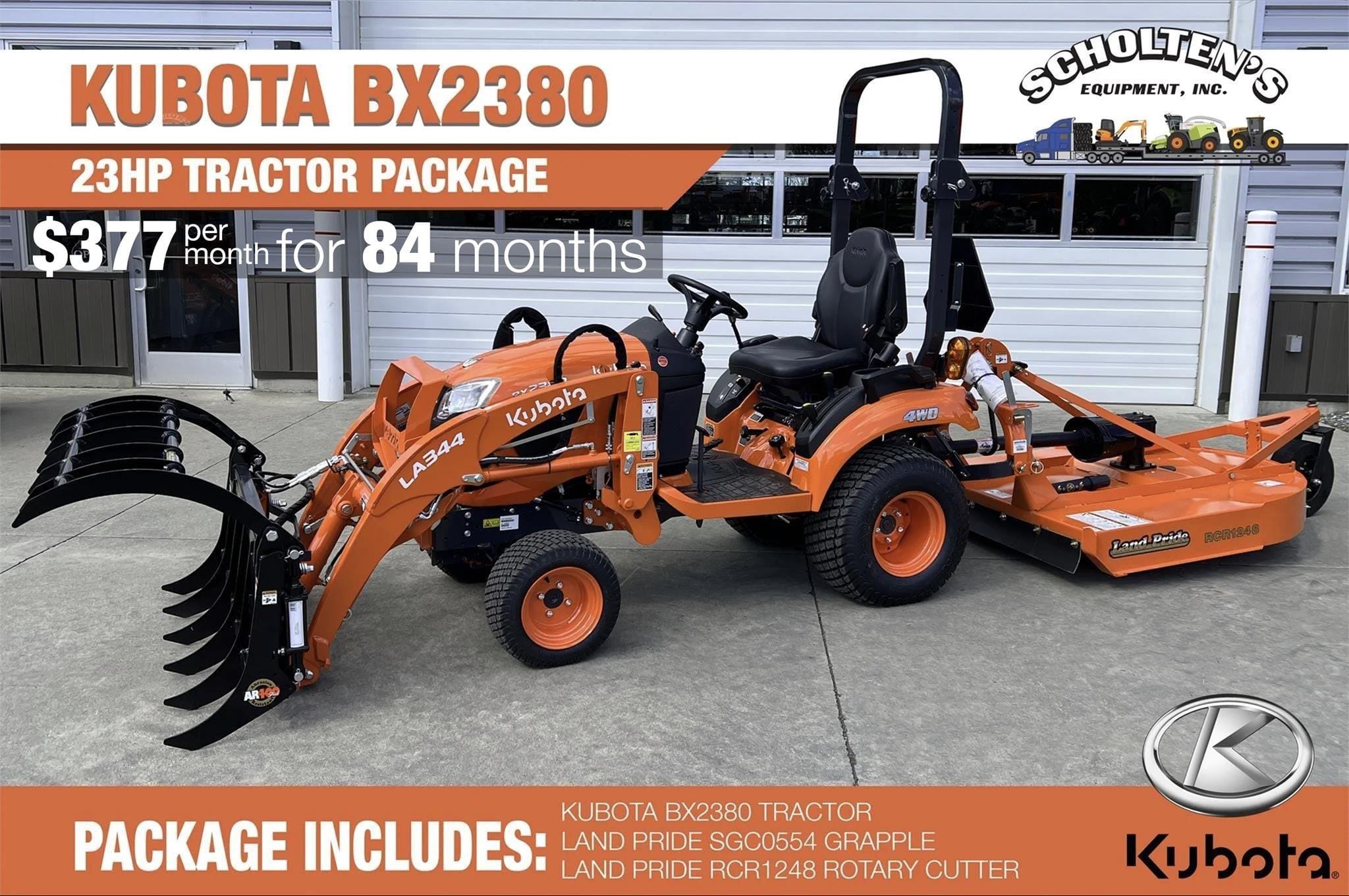 2025 Kubota BX2380 Equipment Image0