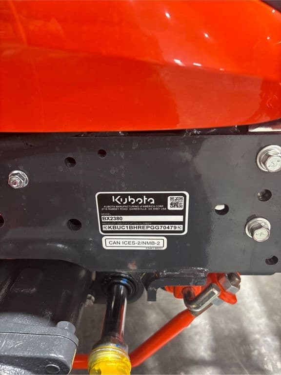 Image of Kubota BX2380 equipment image 1