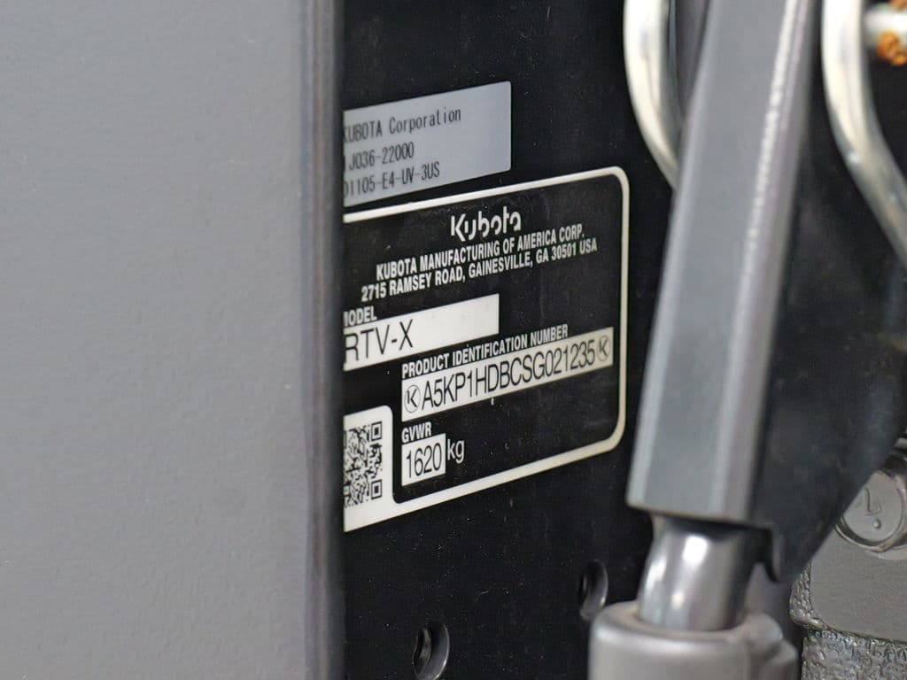 Image of Kubota RTV-X Image 1