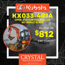2025 Kubota KX033-4R1A Image