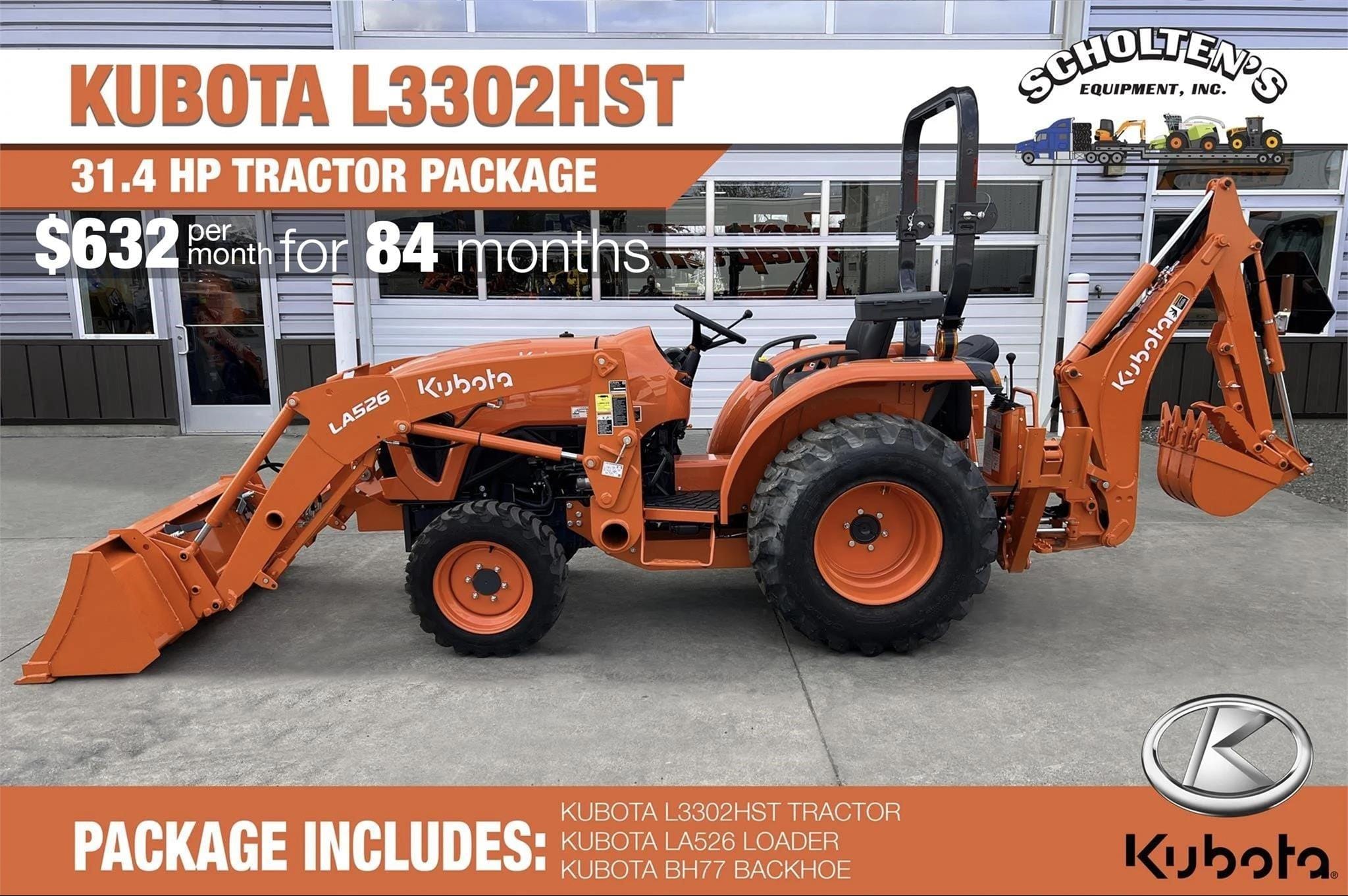2025 Kubota L3302HST Equipment Image0