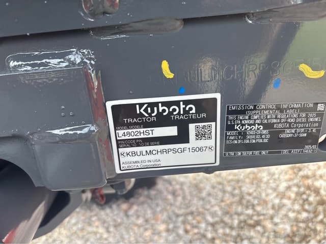 Image of Kubota L4802HST equipment image 3