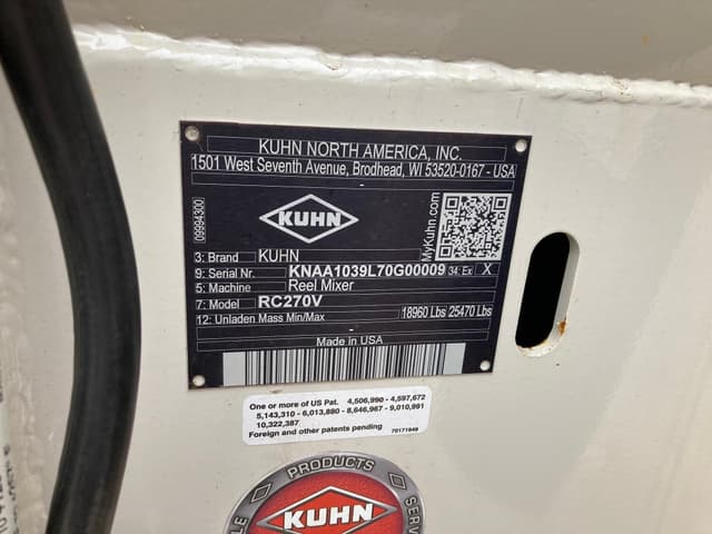 Image of Kuhn Knight RC270 equipment image 1