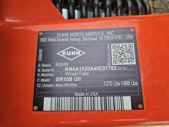 Image of Kuhn SR108GII Image 1