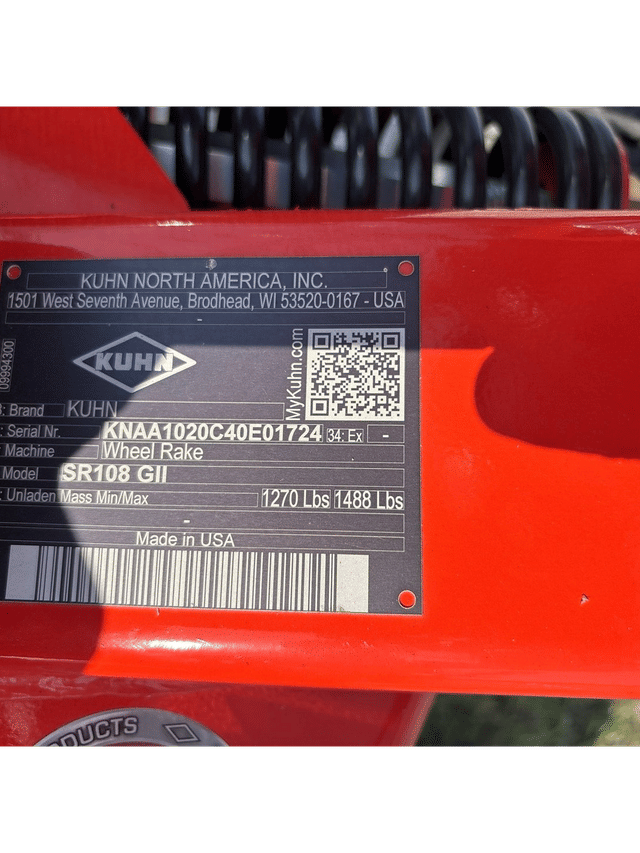 Image of Kuhn SR108GII equipment image 1