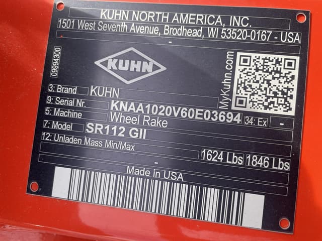Image of Kuhn SR112GII equipment image 4