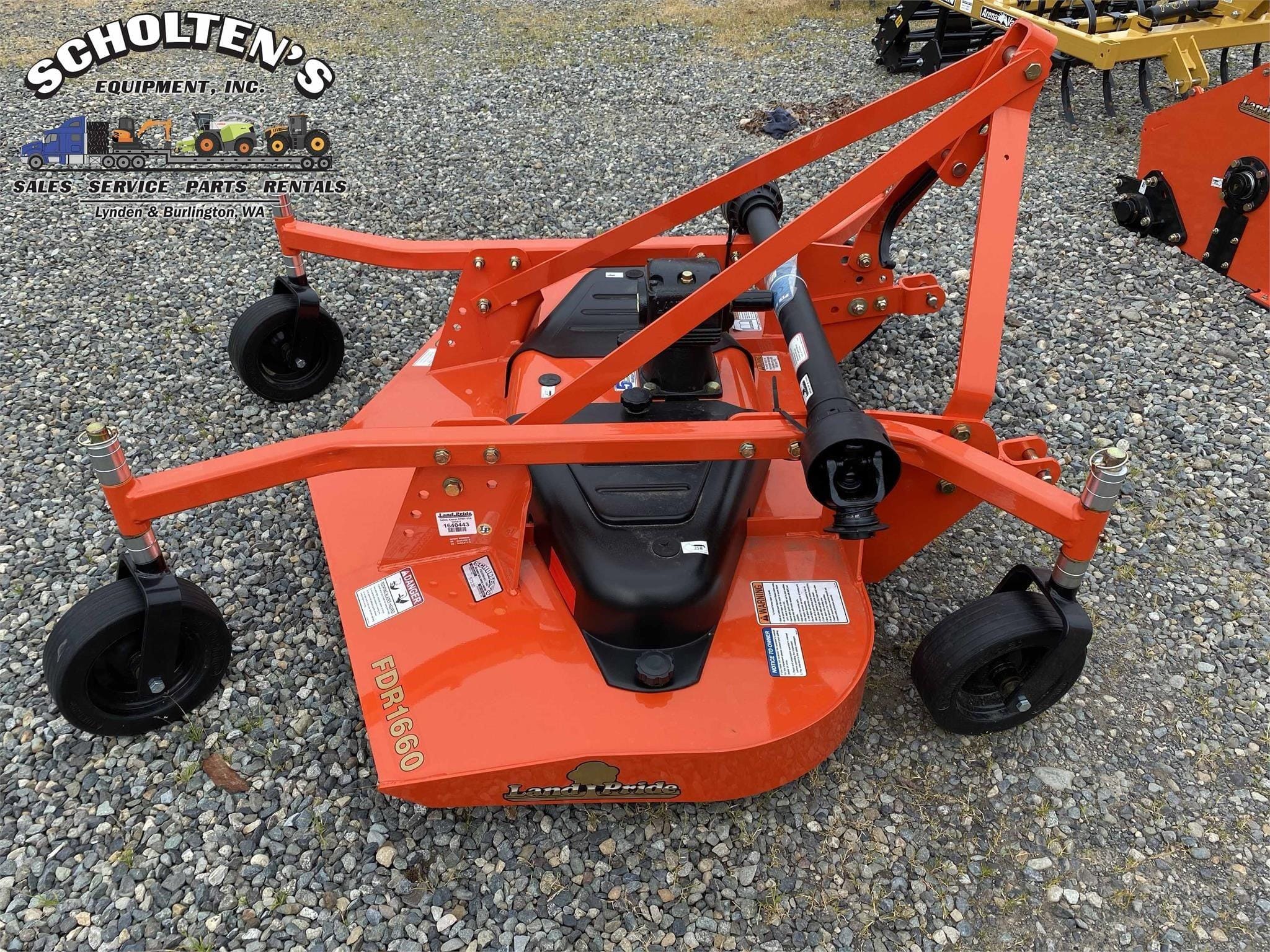 2025 Land Pride FDR1660 Equipment Image0