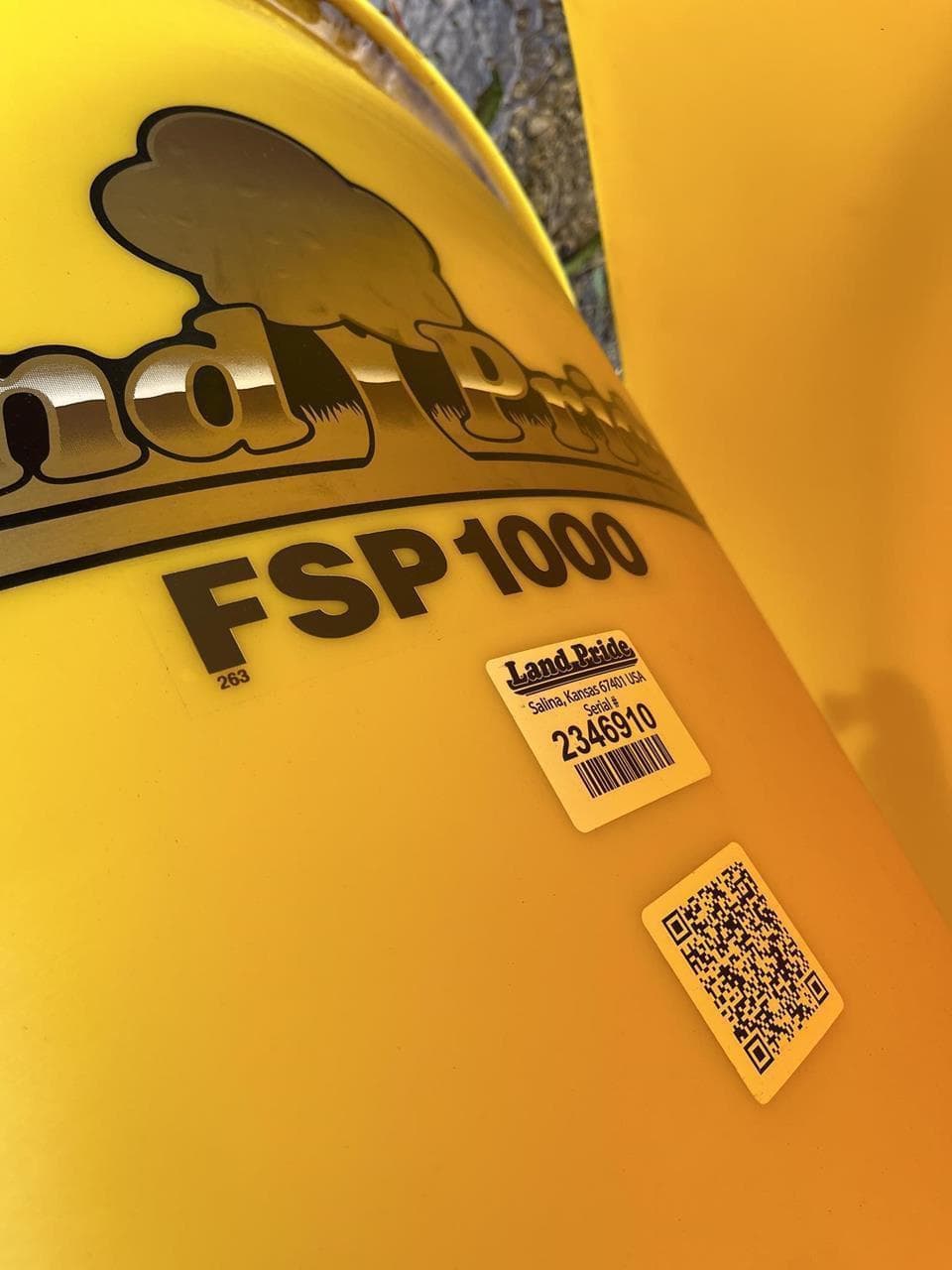 Image of Land Pride FSP1000 Image 1