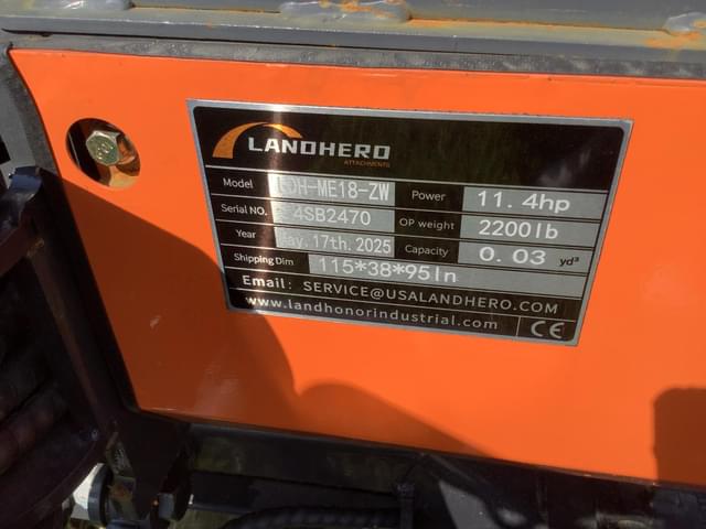 Image of Landhero LDH-ME18 equipment image 4