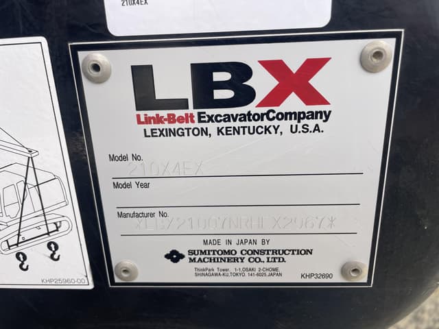 Image of Link-Belt 210X4 equipment image 2