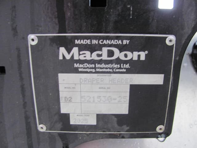 Image of MacDon FD235 equipment image 1