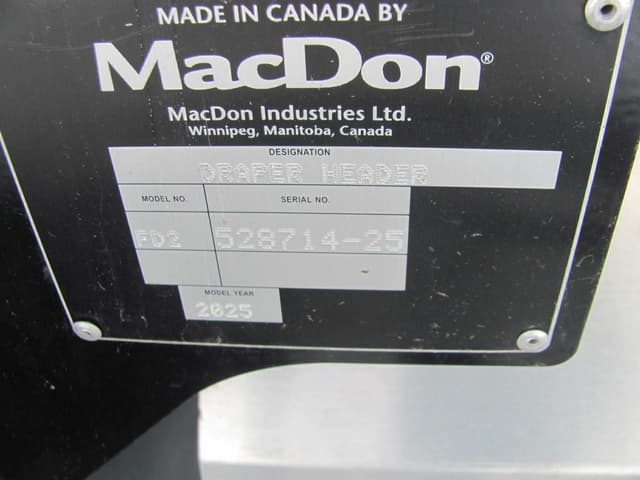 Image of MacDon FD240 equipment image 2