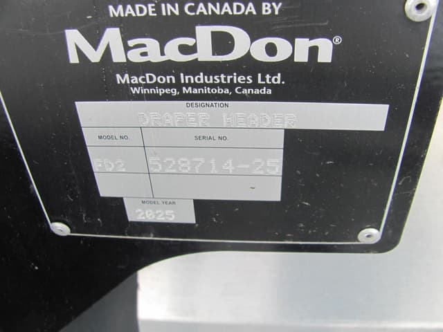 Image of MacDon FD240 equipment image 2