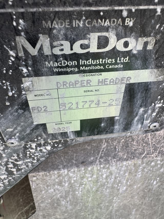 Image of MacDon FD240 equipment image 1