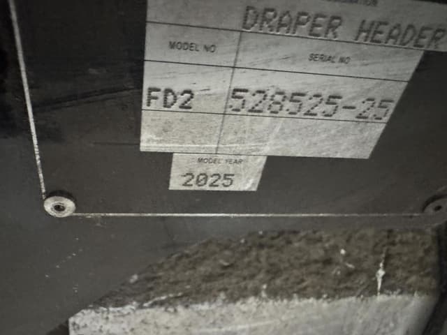 Image of MacDon FD250 equipment image 4