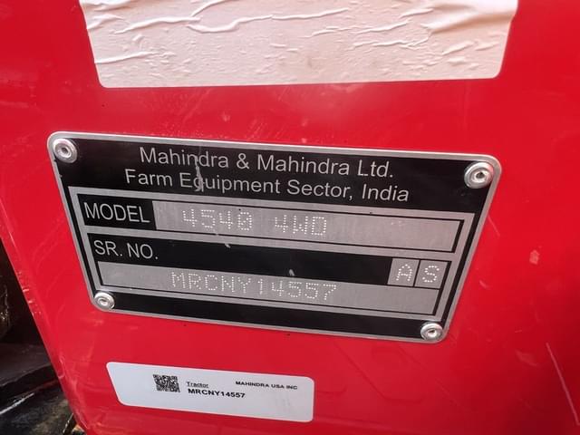Image of Mahindra 4540 equipment image 3