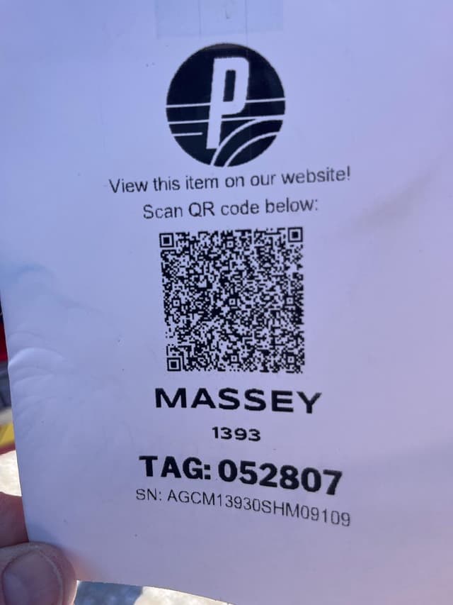 Image of Massey Ferguson 1316S equipment image 3