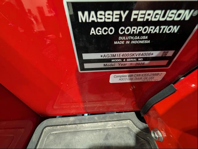 Image of Massey Ferguson 1E.40 equipment image 1