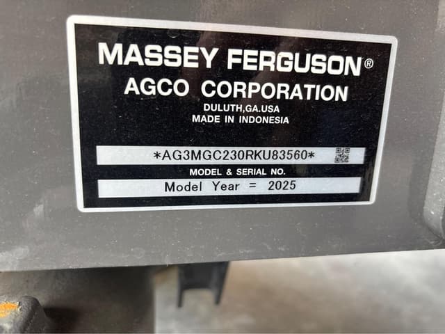 Image of Massey Ferguson 1GC.23 equipment image 2