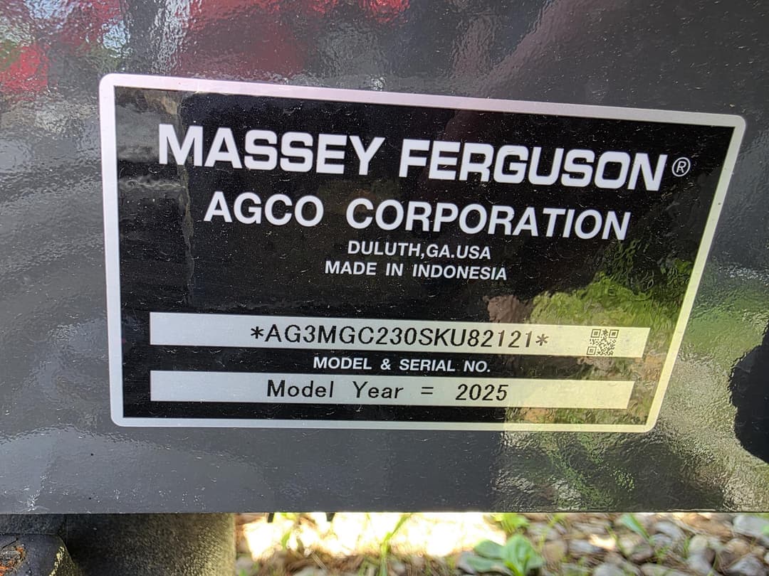 Image of Massey Ferguson 1GC.23 Image 1