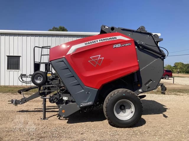 Image of Massey Ferguson RB4180V equipment image 1