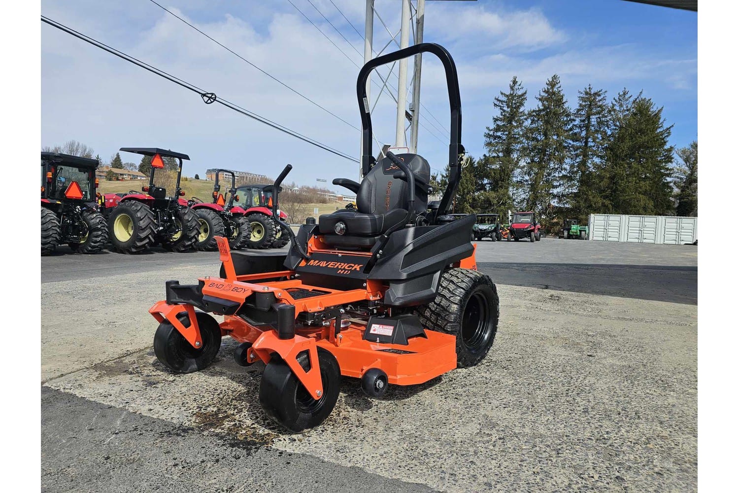 2025 Bad Boy Maverick HD Equipment Image0
