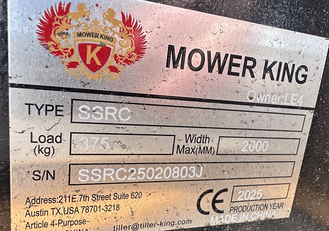 Image of Mower King SSRC equipment image 4