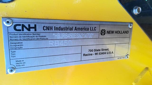 Image of New Holland RB450 Silage Special equipment image 4