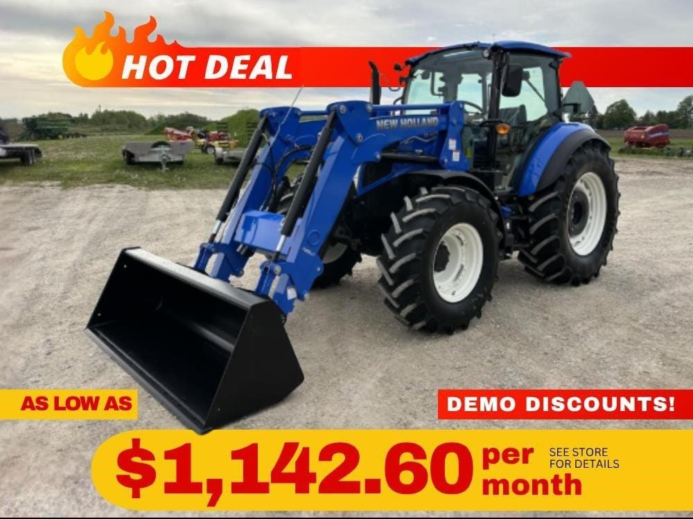 2025 New Holland T5.120 Equipment Image0