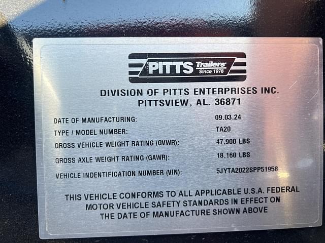 Image of Pitts TA20 equipment image 4