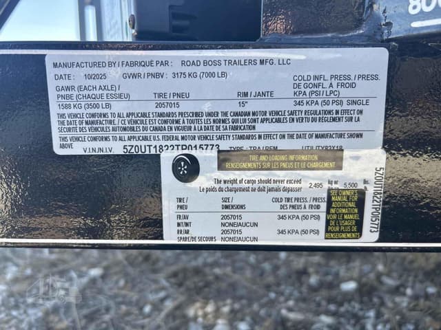 Image of Road Boss 83x18 equipment image 3