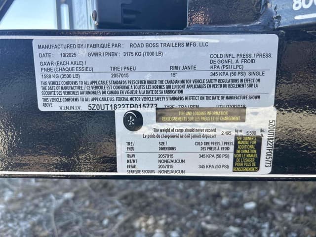 Image of Road Boss 83x18 equipment image 3