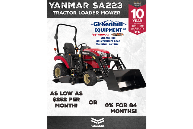 Image of Yanmar SA223 equipment image 2