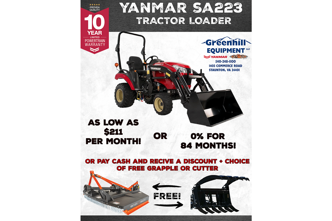 Image of Yanmar SA223 Primary image