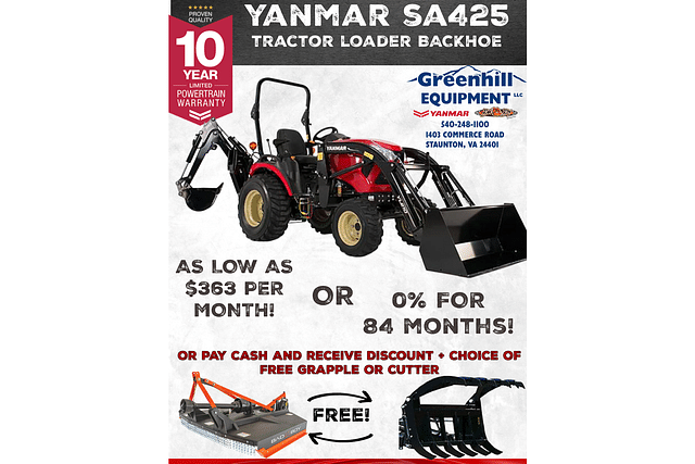 Image of Yanmar SA425 equipment image 2