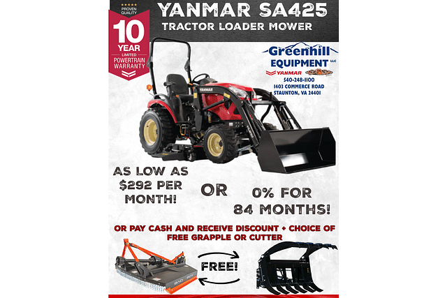 Image of Yanmar SA425 equipment image 1