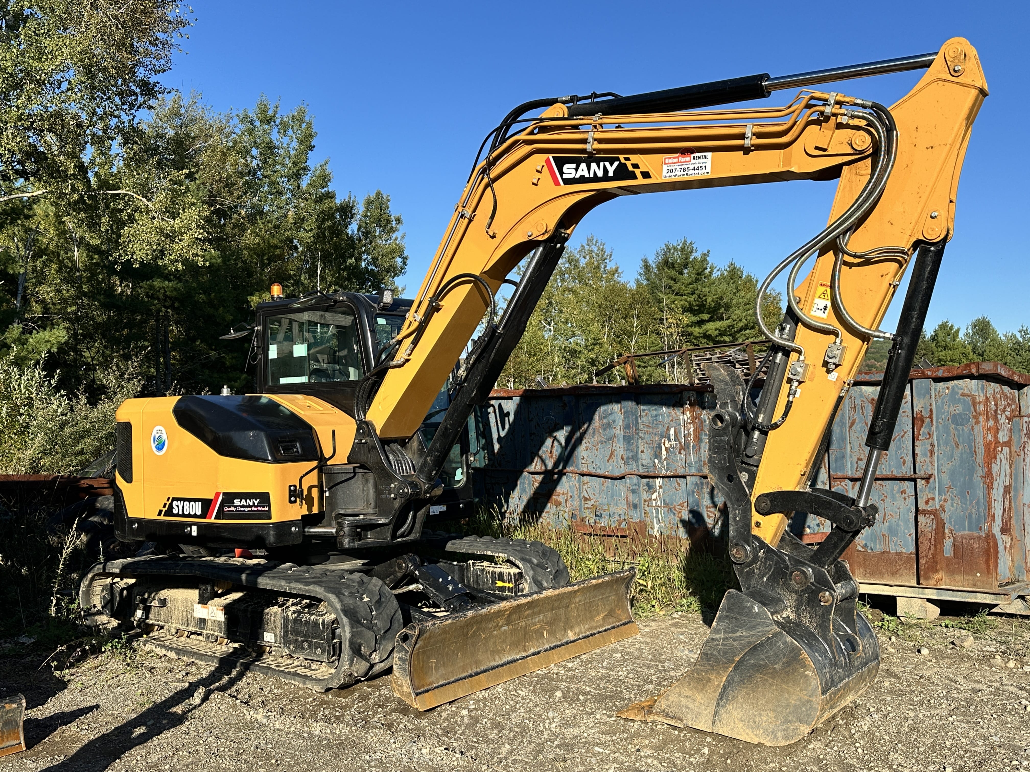 2025 SANY SY80U Equipment Image0