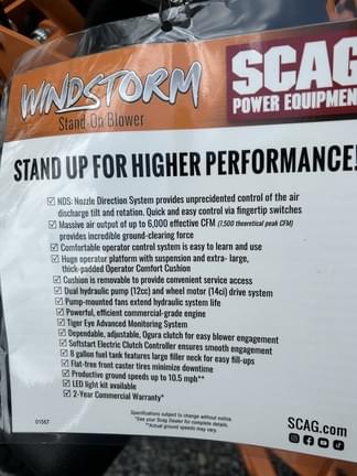 Image of Scag WS23-37BV-EFI equipment image 4