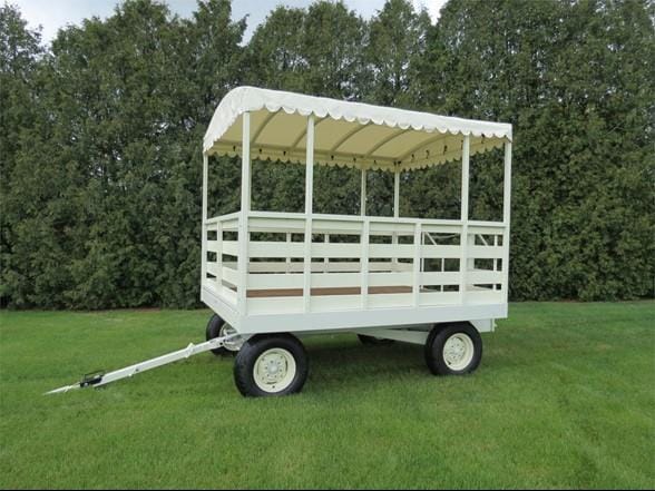 2025 Stoltzfus 8x10 Hay Ride Wagon Equipment Image0