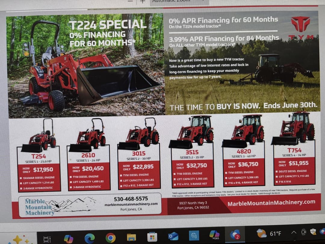 Image of TYM 4820C Primary image