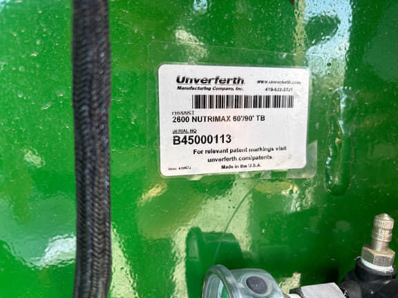 Image of Unverferth Nutrimax 2600 equipment image 4