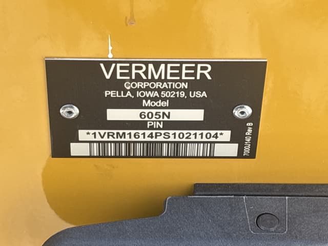 Image of Vermeer 605N equipment image 1