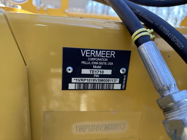 Image of Vermeer TE1710 equipment image 1