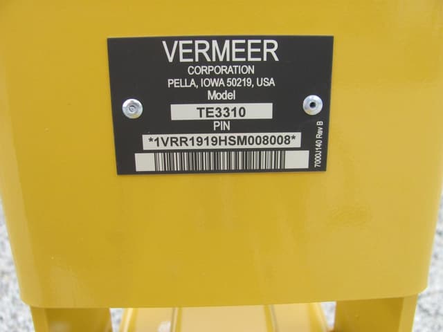 Image of Vermeer TE3310 equipment image 4