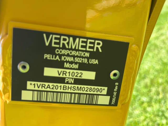 Image of Vermeer VR1022 equipment image 3