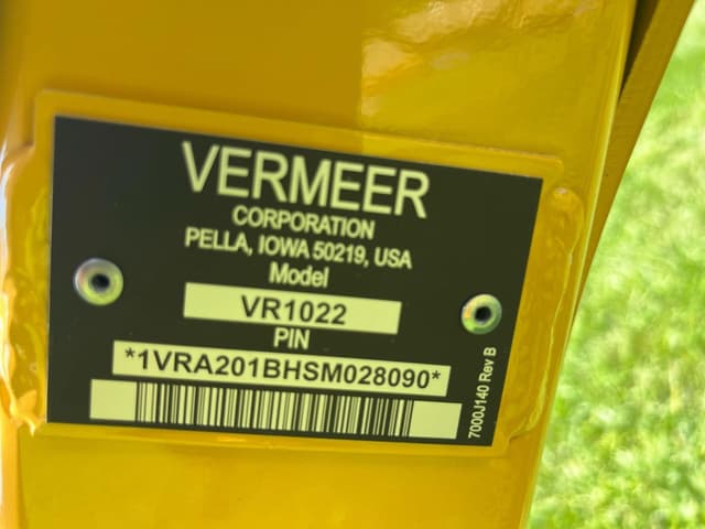 Image of Vermeer VR1022 equipment image 3