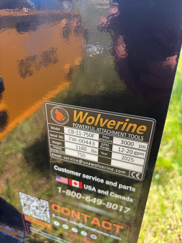 Image of Wolverine CB-11-750F equipment image 2