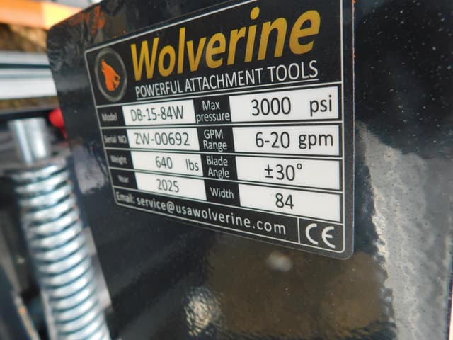 Image of Wolverine DB-15-84W equipment image 1