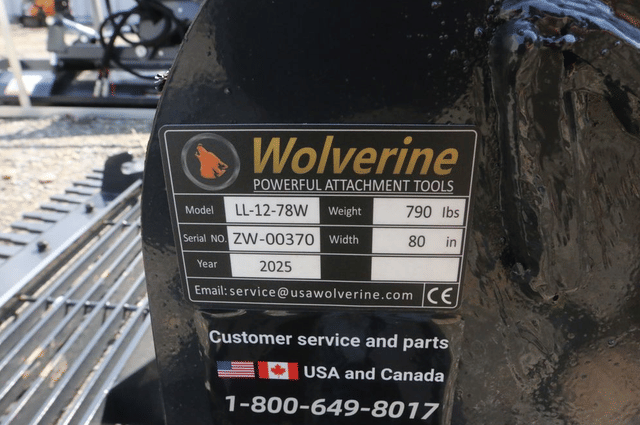 Image of Wolverine LL-12-78W equipment image 4