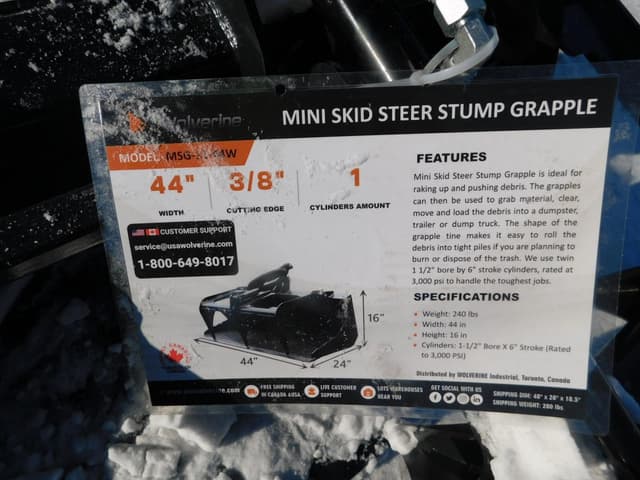 Image of Wolverine MSG-11-44W equipment image 4